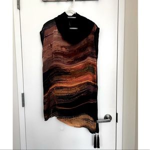 Mango Painted Slouch Dress